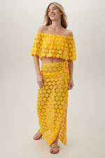 BARDOT OFF THE SHOULDER TOP in DAISY additional image 6
