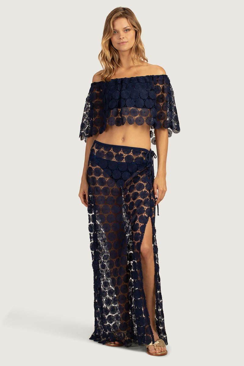 BARDOT OFF THE SHOULDER TOP in INK additional image 10