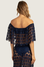 BARDOT OFF THE SHOULDER TOP in INK additional image 1