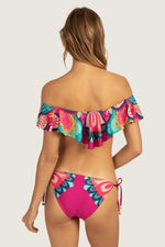 MEDALLION OFF THE SHOULDER BANDEAU in PINK PEPPERCORN additional image 1