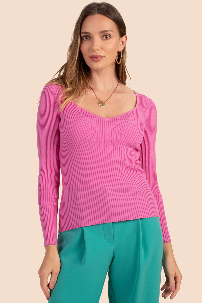 SHIRLEY SWEATER in HYACINTH