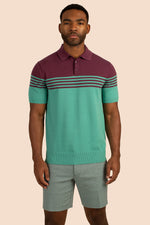 FREEPORT SHORT SLEEVE POLO in MULTI