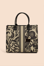 ISLAND BREEZE TOTE in DRIFTWOOD/BLACK