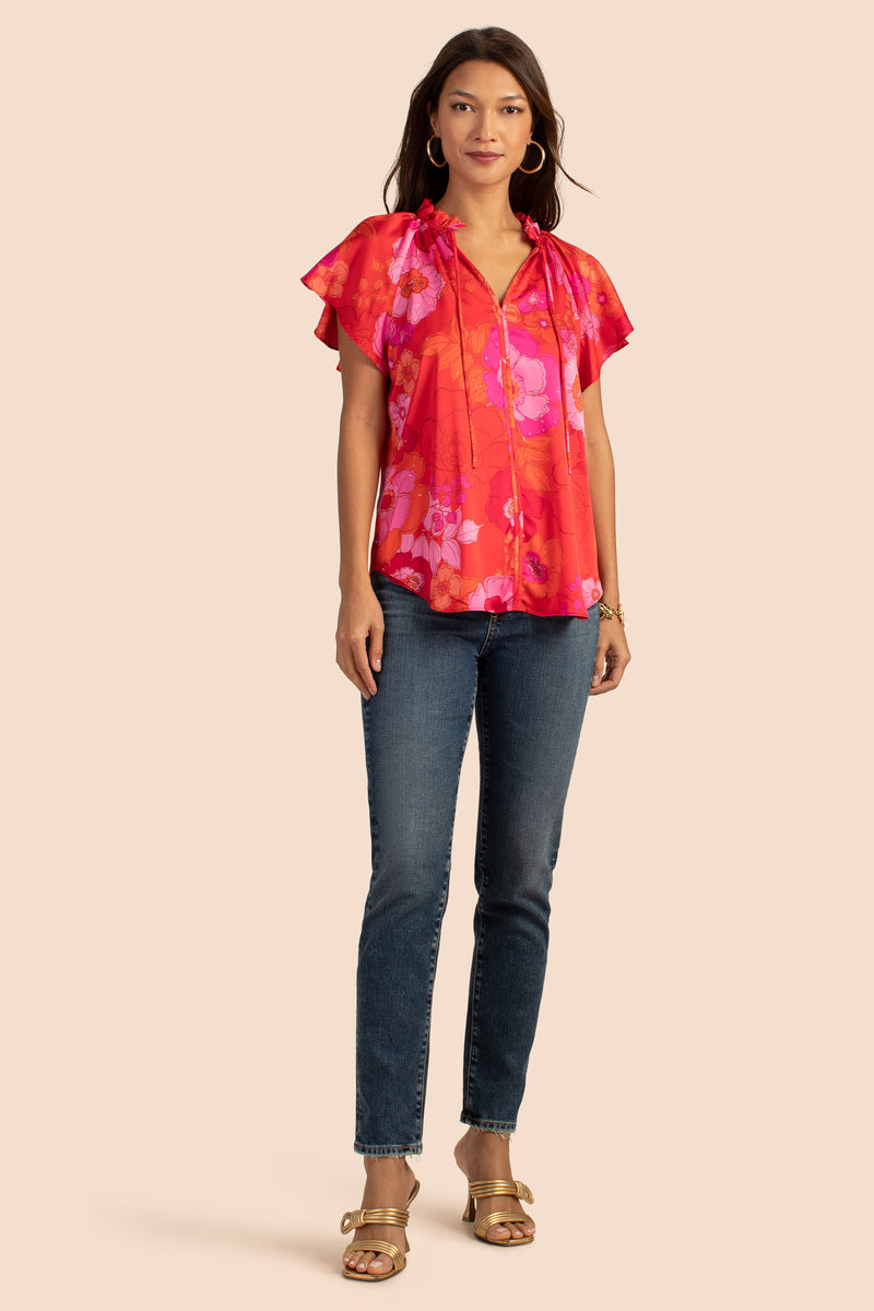 INDU TOP in ROJO MULTI additional image 2