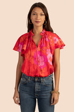 INDU TOP in ROJO MULTI