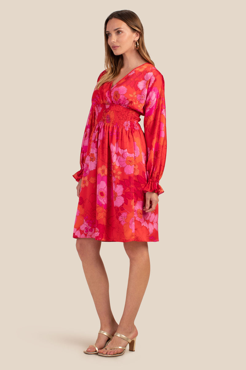 STRAND DRESS in ROJO MULTI additional image 2