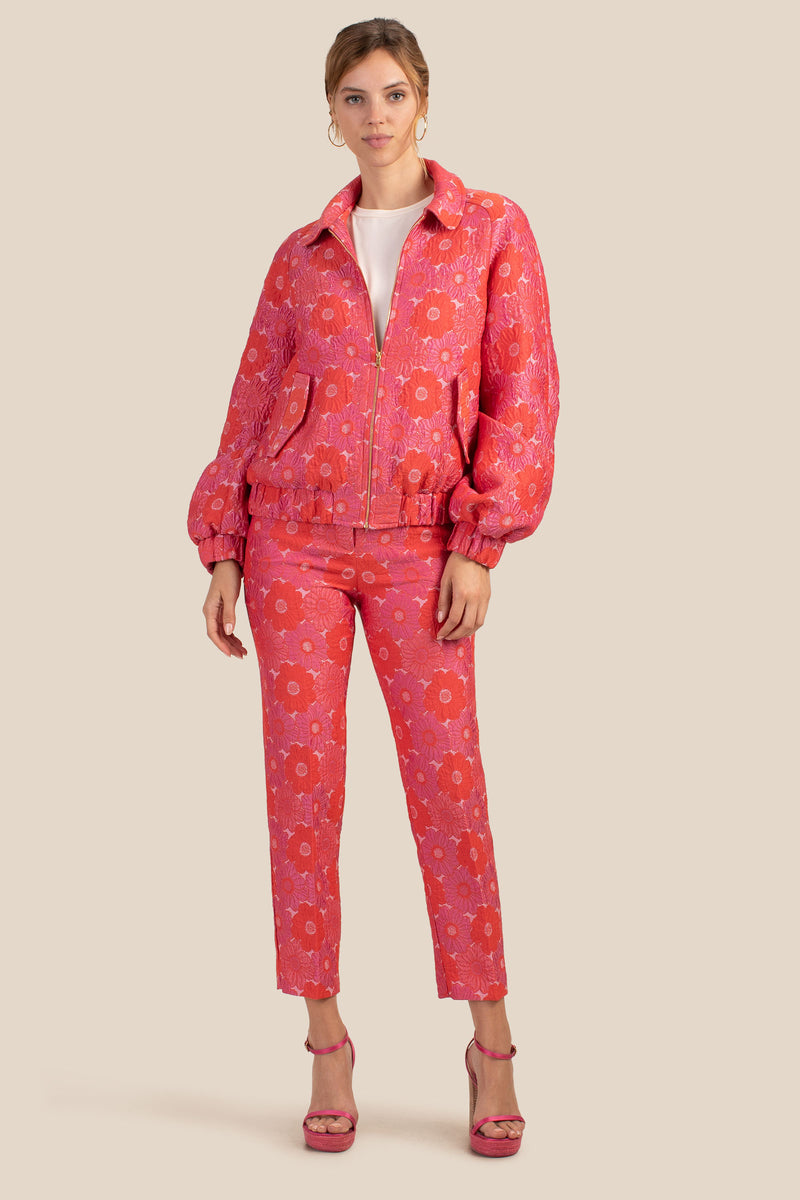 MELODIOUS JACKET in ROJO MULTI additional image 2