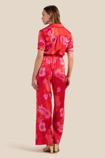 LILIES JUMPSUIT in ROJO MULTI additional image 2