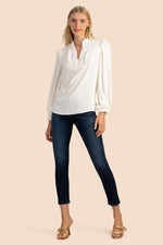 TANVI TOP in WHITEWASH additional image 7