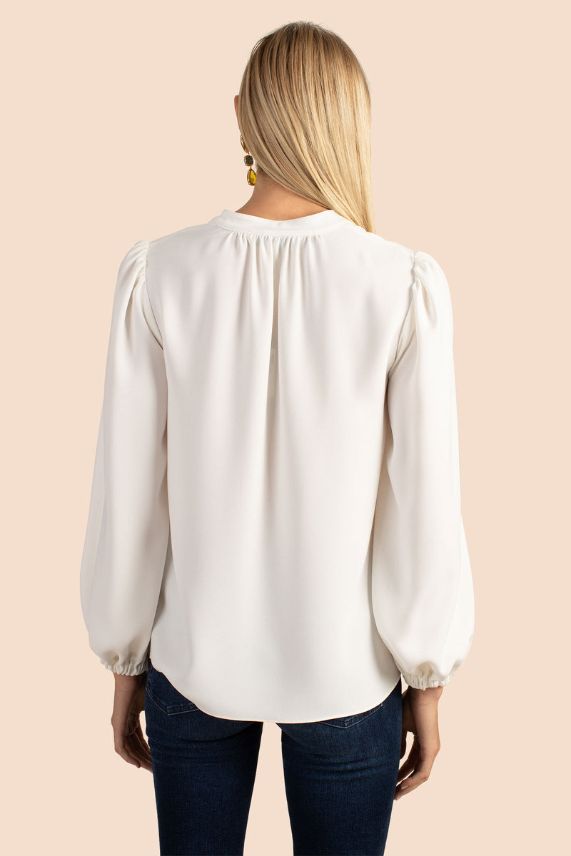 TANVI TOP in WHITEWASH additional image 1