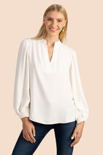 TANVI TOP in WHITEWASH additional image 4