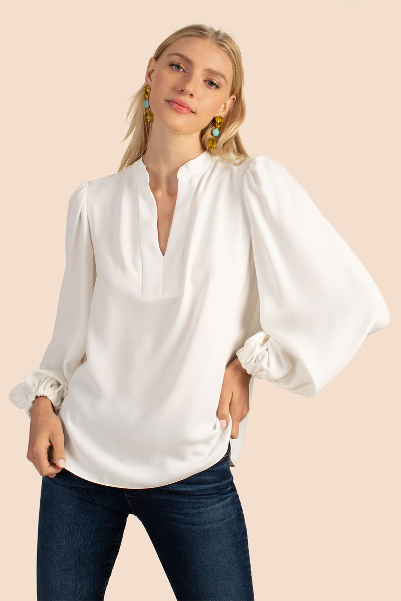 TANVI TOP in WHITEWASH additional image 6