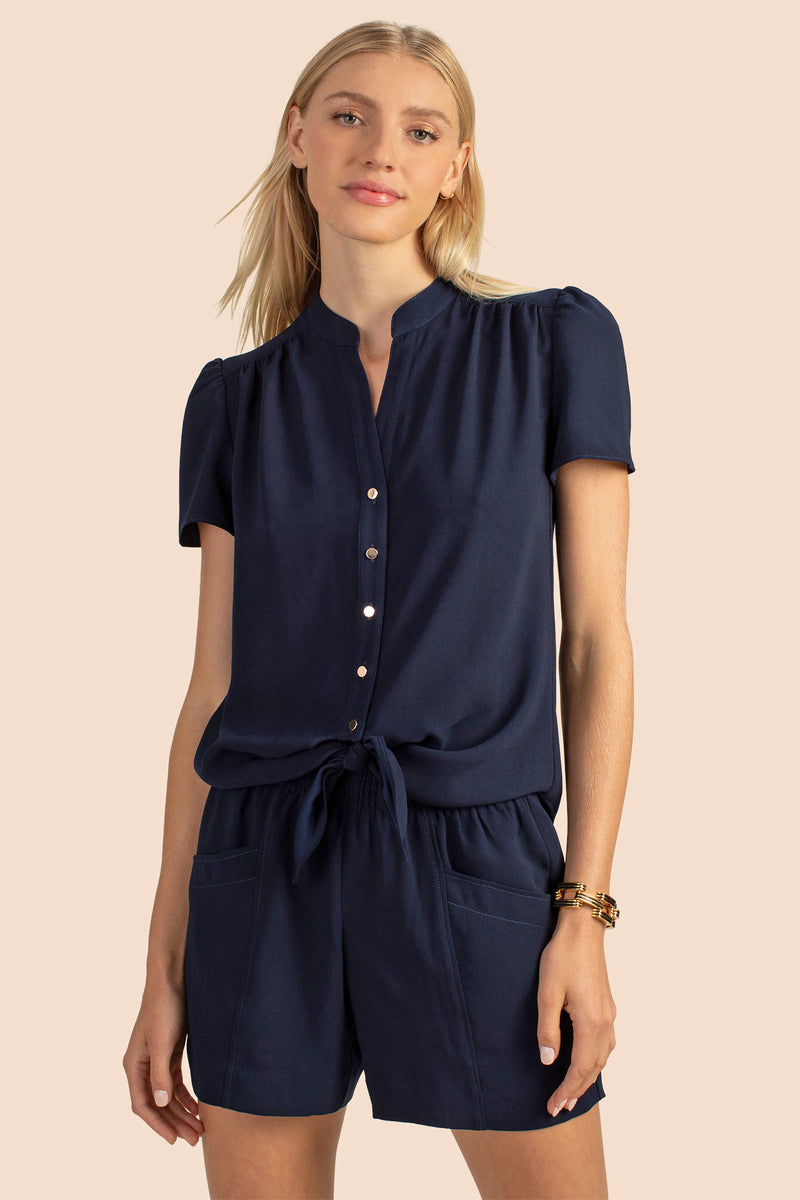 GULLAH 2 TOP in INDIGO additional image 18