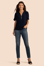 AMETHYST TOP in INDIGO additional image 10