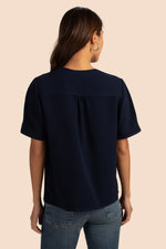 AMETHYST TOP in INDIGO additional image 8
