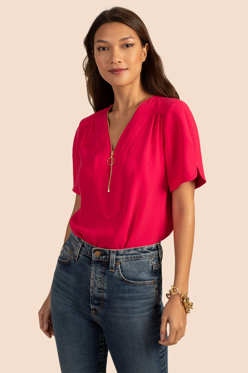 AMETHYST TOP in TE AMO PINK additional image 2