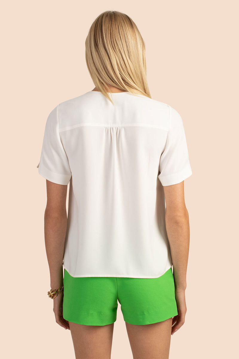 AMETHYST TOP in WHITEWASH additional image 12