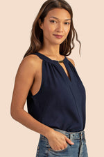 EMBASSY TOP in INDIGO additional image 3