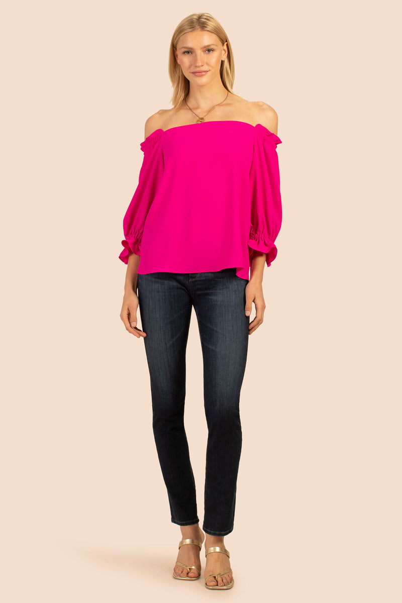 EQUINOX TOP in TRINA PINK additional image 9