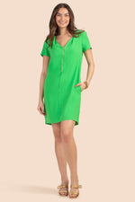 BANNING DRESS 2 in VERT additional image 2