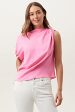 PIXIE SHOULDER TOP in COTTON CANDY SKY additional image 6