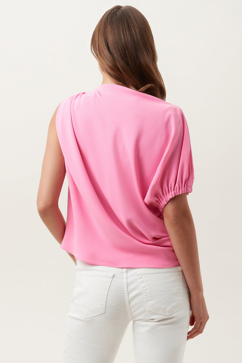 PIXIE SHOULDER TOP in COTTON CANDY SKY additional image 7