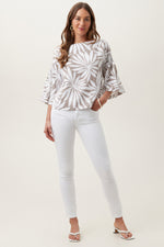 EXHILARATING TOP in CANYON CLAY/WHITE additional image 2