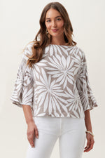 EXHILARATING TOP in CANYON CLAY/WHITE