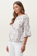 EXHILARATING TOP in CANYON CLAY/WHITE additional image 4