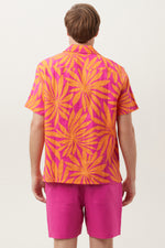 FELIX SHIRT in SUNSET PINK/TANGERINE DREAM additional image 5