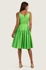 BASK DRESS in VERT additional image 1