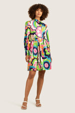 BLOOM DRESS in MULTI