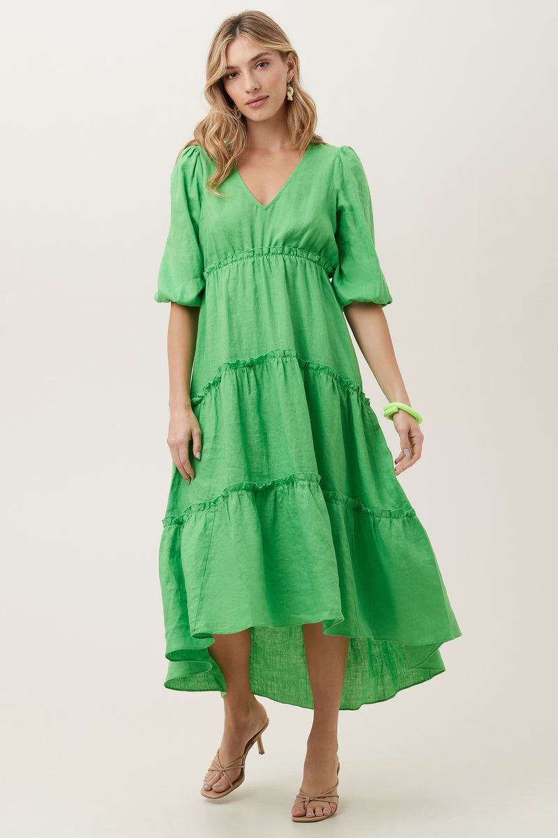 DREAMWORTHY DRESS in VERT