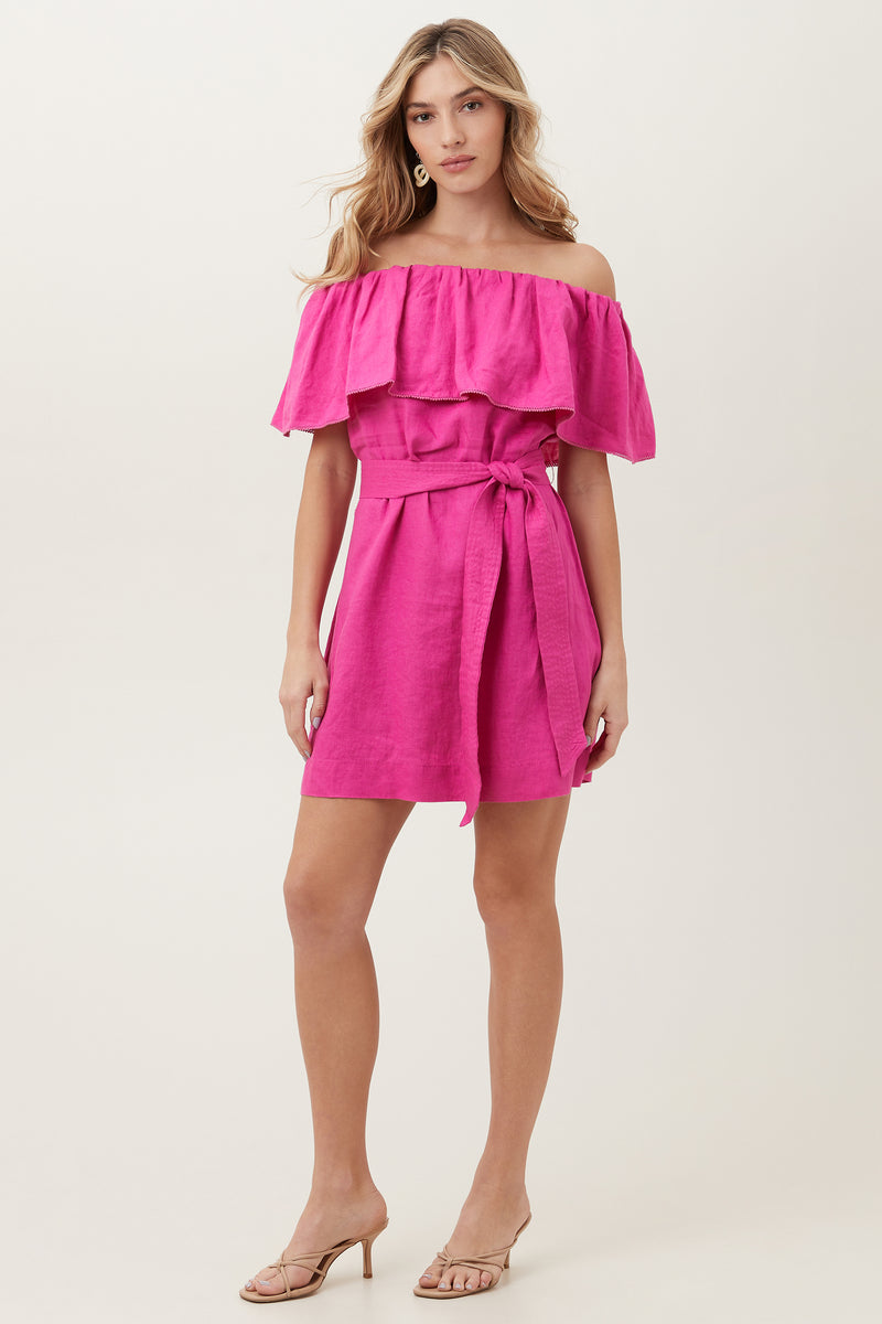 RESTFUL DRESS in SUNSET PINK