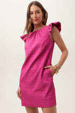 BELLAMY DRESS in SUNSET PINK additional image 4