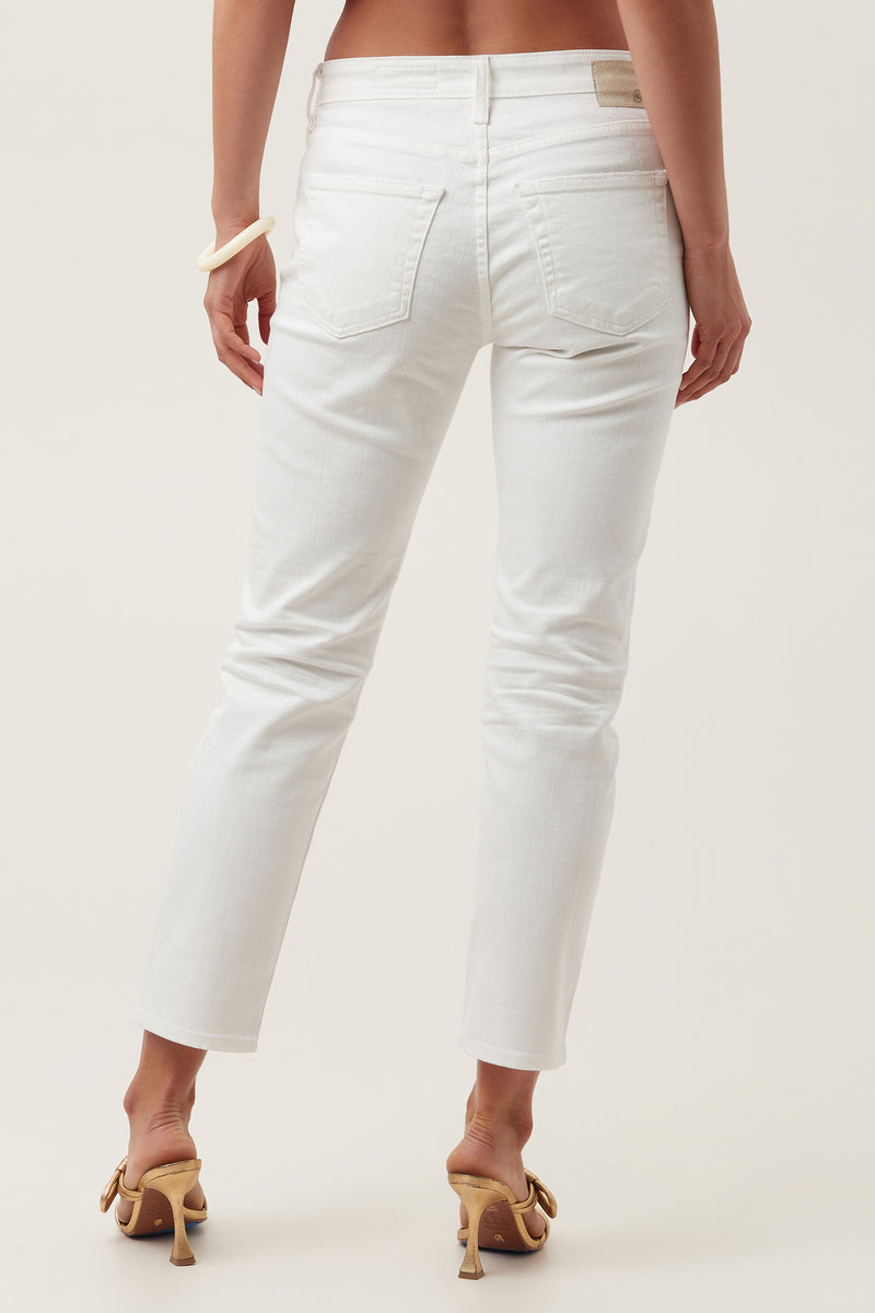 AG WHITE SLOUCHY SLIM EX BOYFRIEND JEAN in WHITE additional image 1