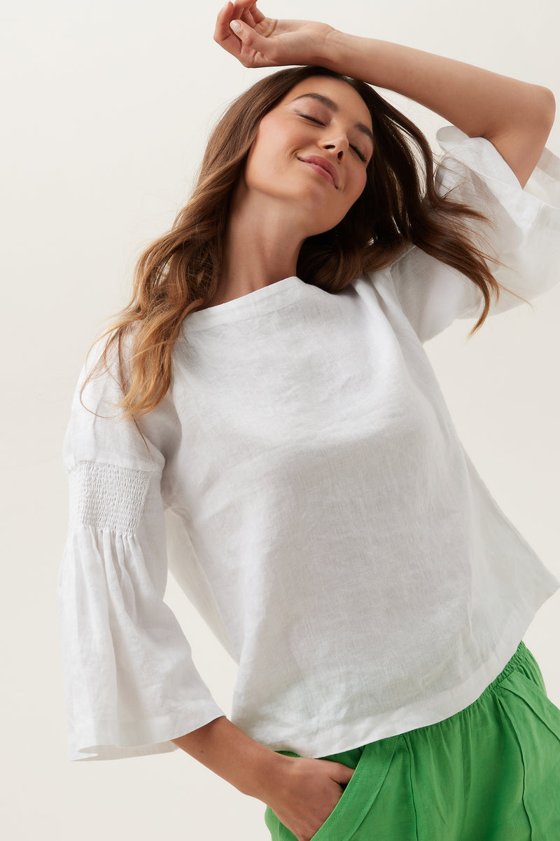 EXHILARATING TOP in WHITE additional image 4