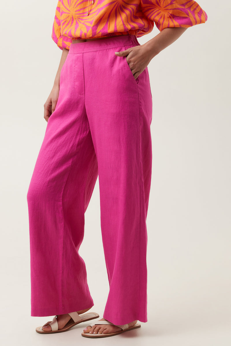 SKYLER PANT in SUNSET PINK additional image 6
