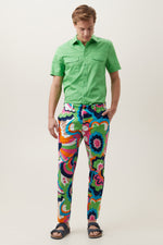 ALEX SLIM TROUSER in MULTI additional image 3