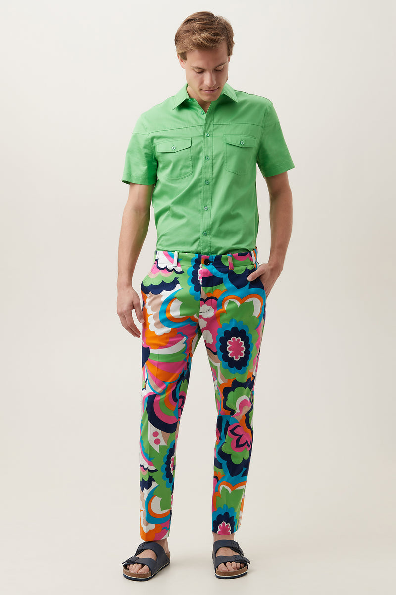 ALEX SLIM TROUSER in MULTI additional image 3