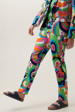 ALEX SLIM TROUSER in MULTI additional image 2