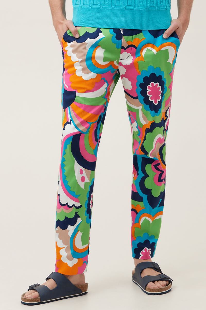 ALEX SLIM TROUSER in MULTI additional image 7