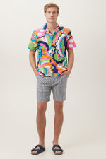 DUKE SHORT in WHITEWASH/INDIGO additional image 2