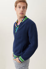 ROBERTSON BOMBER JACKET in PACIFIC BLUE additional image 5