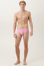 BONDI SWIM BRIEF in COTTON CANDY SKY additional image 2