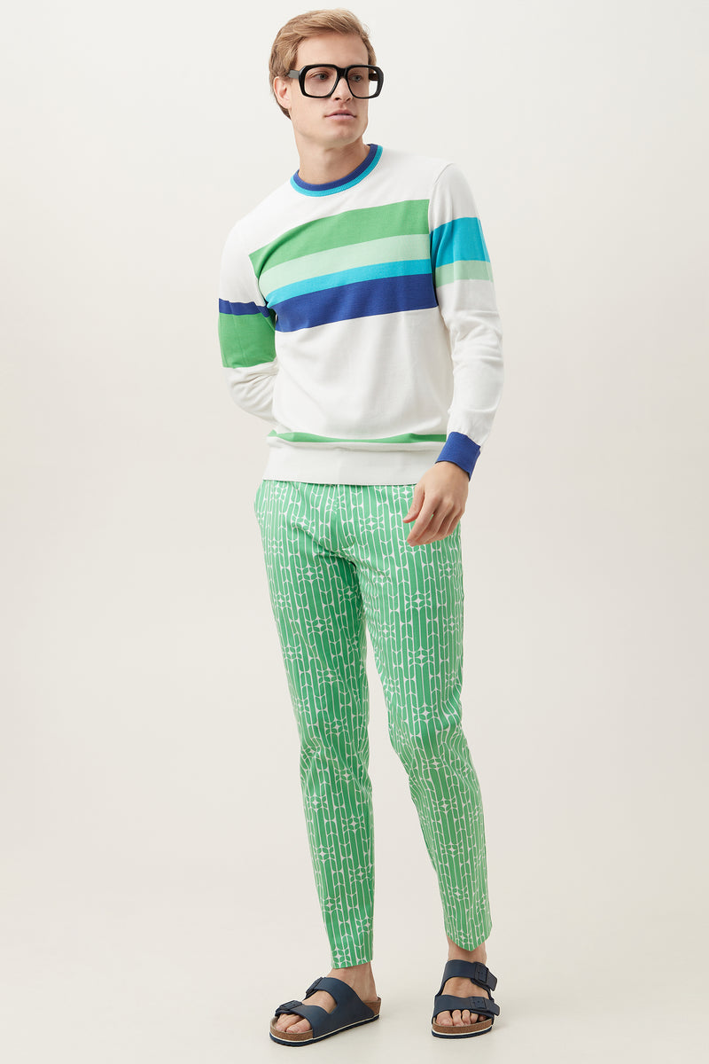 CLYDE SLIM TROUSER in VERT additional image 5