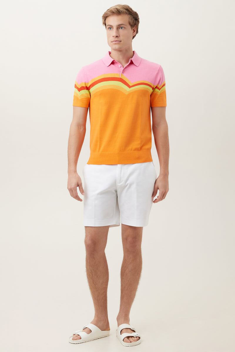 CLOUD 9 SHORT SLEEVE POLO in MULTI additional image 3
