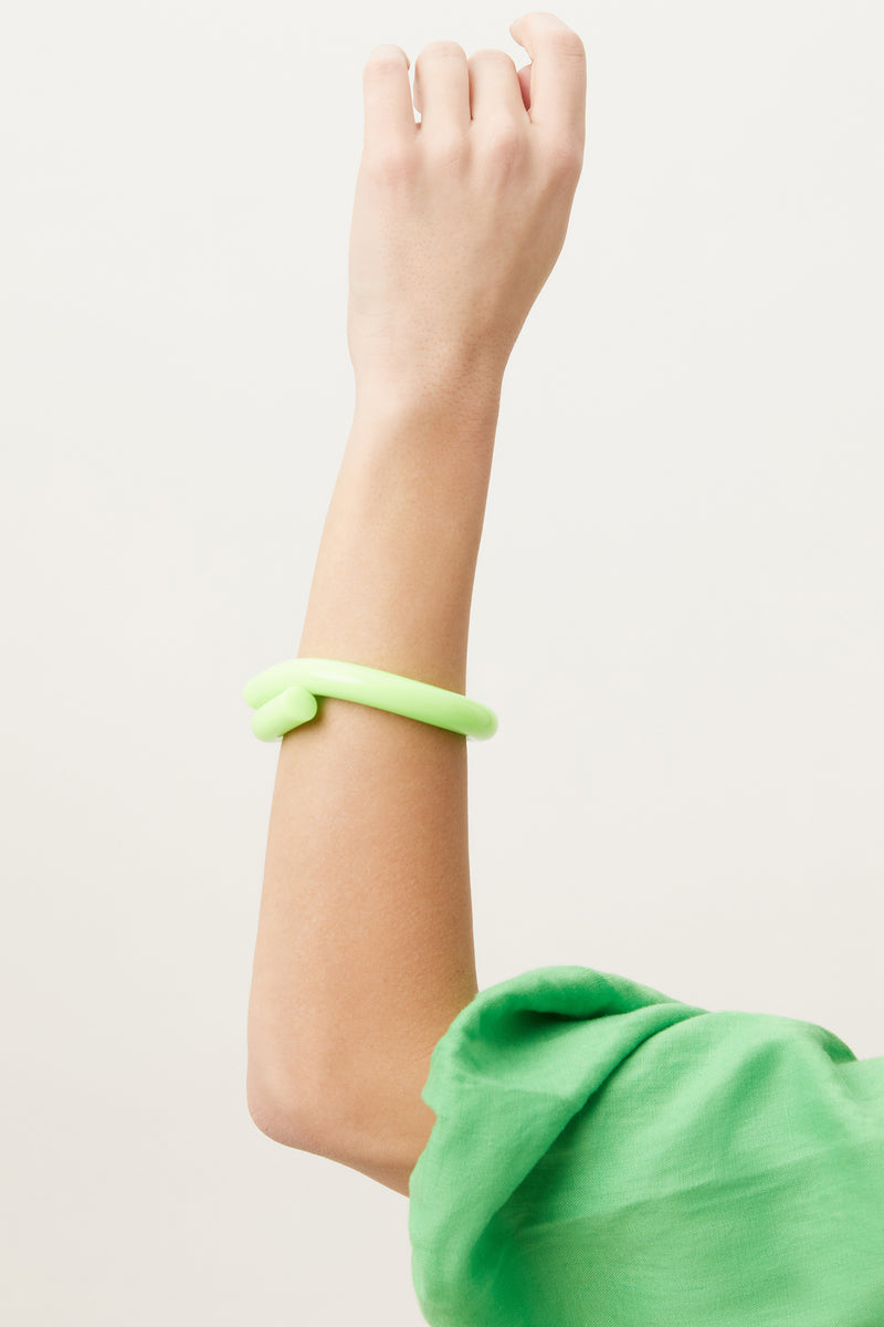 COREY MORANIS MED ROD BRACELET in SOUR APPLE additional image 3