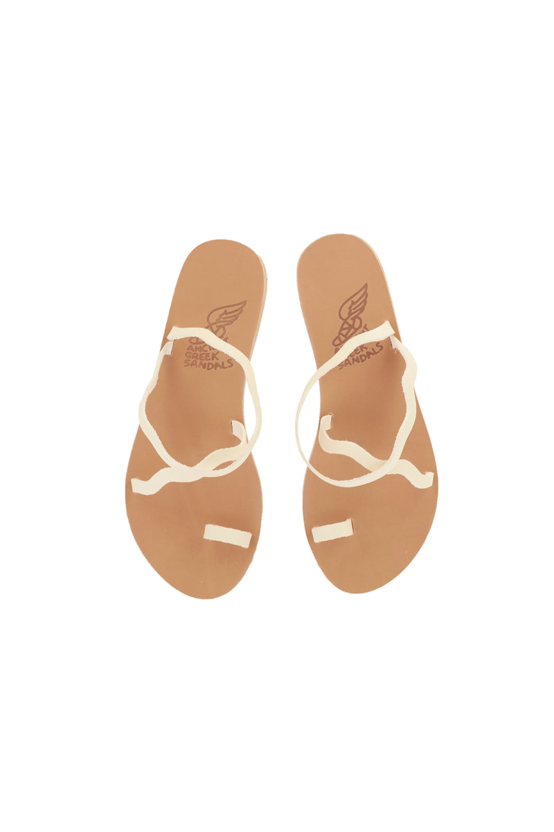 ELAFONISI 3 STRAP SANDAL in OFF WHITE WHITE additional image 1