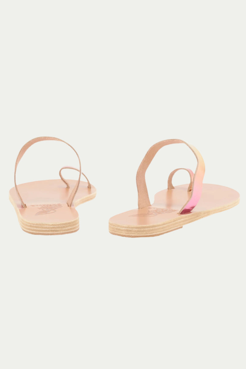 THASOS 2 STRAP SANDAL in TROPICAL PEACH PINK additional image 3